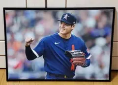 LAドジャース大谷翔平 MLB！A3サイズポスターフレーム付き②