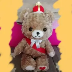 Crown bear ぬいぐるみ