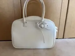 ルネ　RENEカメリアレザーバッグ　ワンピース　カメリア