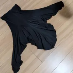 ブラックフレアスカート 社交ダンス用