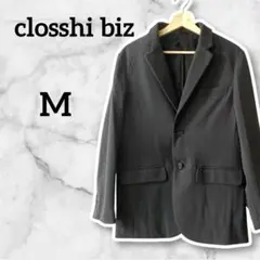 CLOSSHI BIZ メンズ　テーラードジャケット　 ダークグレー