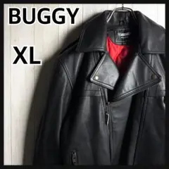 【中古】BUGGY バギー　レザー 本革 ジャケット 黒 サイズLL 2025年最新】buggy 革ジャンの人気アイテム - メルカリ