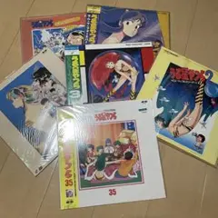【セット】うる星やつら LD レーザーディスク 6枚セット