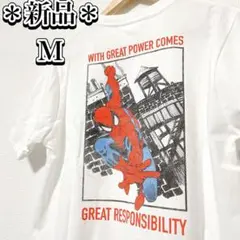 ＊新品＊　スパイダーマン　半袖Tシャツ　マーベル　ヒーロー　アメコミ