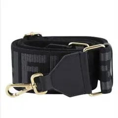 フェンディ fendi ストラップユー 黒 ズッカ柄 ピーカブー