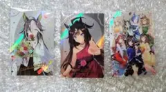 ウマ娘　プリティーダービー　ツインウエハース　3枚　バラ売り可