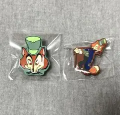 ディズニー ヴィランズ シークレットクリップ ファウルフェロー 正直ジョン