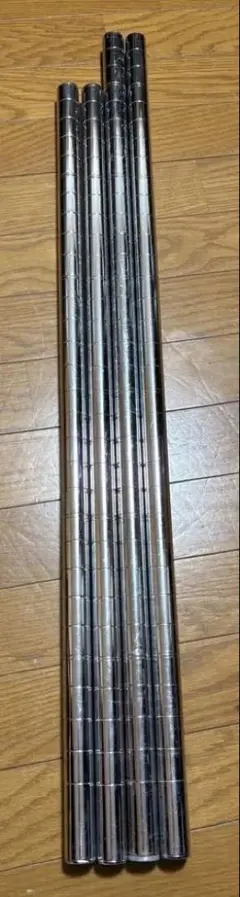 スチールラック用ポール4本セット