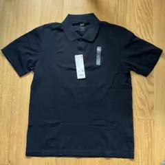 新品 黒のポロシャツ Lサイズ ユニクロ