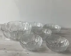 HOYA クリスタル　ガラス食器 サラダボウル　デザート