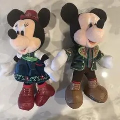 フォレストシアター　ミッキー　ミニー　ぬいぐるみバッジ