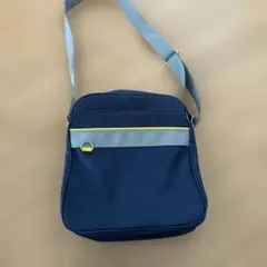 スクールバッグネイビー ショルダーナイロン製