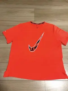 Nike オレンジ　ランニング　Tシャツ XL
