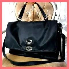 【極美品】希少ザネラート ポスティーナ2wayバックZANELLATOナイロン地
