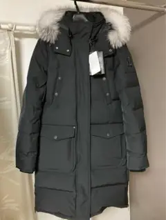 【新品未使用】ムースナックルズ フォックスファー ロングダウン ブラック