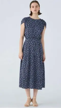 トゥモローランド　Ballsey ボールジー　小花柄ロングワンピース　美品