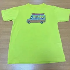 モンベル　140 グリーン　黄緑　キッズ　Tシャツ