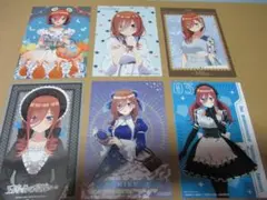 五等分の花嫁　中野三玖　ポストカード６枚セットC