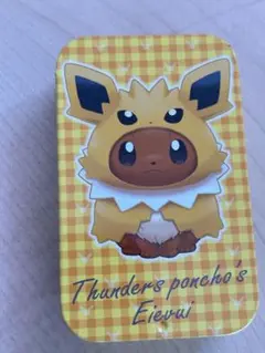 サンダーポンチョのイーブイ缶
