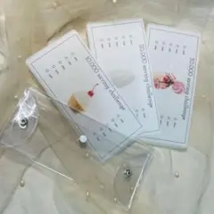 クリアケース付き　カップケーキsaving challenge