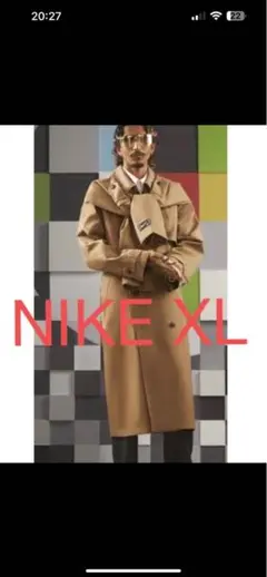 【定価4.3万】ナイキ　テックフリース トレンチコート　L 2025年最新】NIKE メンズ トレンチコートの人気アイテム - メルカリ