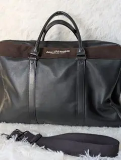 Mr. Junko レザー 2way バッグ ショルダー　ブラック