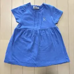 組曲 KUMIKYOKU クミキョク　子ども用ワンピース　ブルー80サイズ