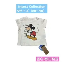 新品未使用　インセクトコレクション　ミッキー　Tシャツ カマキリ　白　85 即日