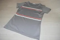le coq sportif グレー ストライプ Tシャツ S