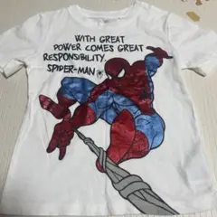 H&M スパイダーマン Tシャツ キッズ 100cm マーベル marvel