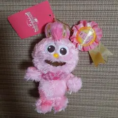【USJ５周年限定】モッピー　ぬいば　マスコットキーチェーン ロゼット付き