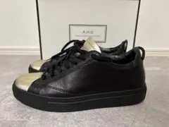 レア物【状態良し】Amb レザースニーカー36（目安23.0~23.5㎝相当）
