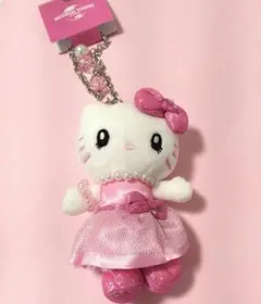 USJ キティ マスコットキーチェーン ぬいぐるみ