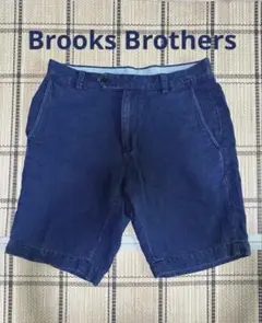美品 ブルックスブラザーズ BERMUDA SHORT ハーフパンツ 麻 綿