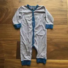 Petit Bateau プチバトー ストライプ ロンパース 12m 74cm