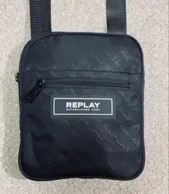 REPLAY リプレイ　ECOプロジェクト エンボスプリントボディバッグ