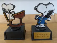 スヌーピーSNOOPY Aviva社 トロフィー 2点まとめて