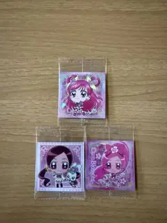 プリキュアウエハース　キュアドリーム、キュアブロッサムセット