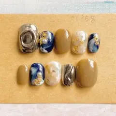成人式 振袖 ネイルチップ