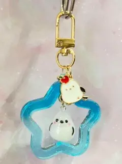 星型アクリルチャーム ストラップ