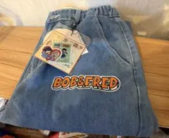 【A.T.C】BOB & FRED ワッペン付きワイドパンツ XL デニム 新品