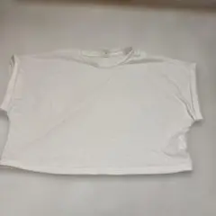 SHEIN ホワイト クロップドTシャツ 10Y