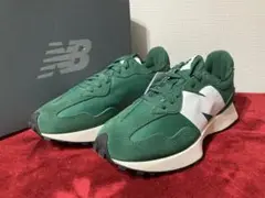 ニューバランスnewbalance25.5緑レディーススニーカーMS327GB