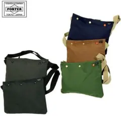 PORTER COPPI サコッシュ グリーン　美品