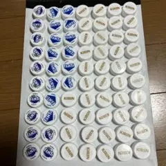 ペットボトルキャップ　70個　白