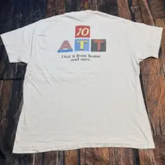 90s AT&T 企業Tシャツ　USA製 プロモTシャツ ヴィンテージ IT