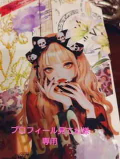 プロフィール見てね　様　専用