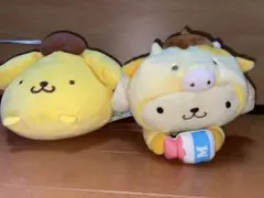 ポムポムプリン ぬいぐるみ 干支 牛 もちぬい