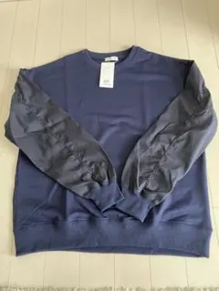 tk ネイビー 長袖カットソー 04/XL