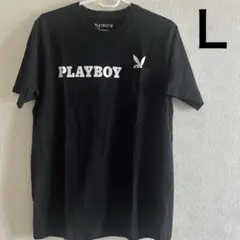 PLAYBOY ブラック Tシャツ　Ｌサイズ